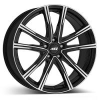 AEZ Montreal dark 7x18 5x114.3 CB71.6 ET50 Černá/leštěná