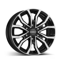 DEZENT KC dark 6.5x17 6x120 CB74.6 ET50 Černá/leštěná